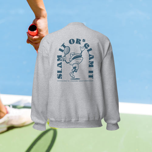 Clam Slam - Clam Cartoon - Unisex Sweatshirt