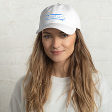 Load image into Gallery viewer, Watch Hill Surf Co. &#39;Parallel Boards&#39; Hat (Cyan) - Watch Hill RI t-shirts with vintage surfing and motorcycle designs.