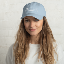 Load image into Gallery viewer, Watch Hill Surf Co. &#39;Parallel Boards&#39; Hat (White) - Watch Hill RI t-shirts with vintage surfing and motorcycle designs.