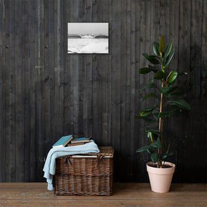 Watch Hill 'Winter Waves', Canvas Prints - Watch Hill RI t-shirts with vintage surfing and motorcycle designs.