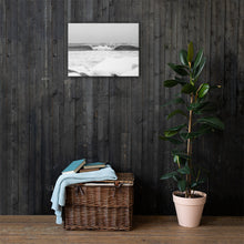 Load image into Gallery viewer, Watch Hill &#39;Winter Waves&#39;, Canvas Prints - Watch Hill RI t-shirts with vintage surfing and motorcycle designs.