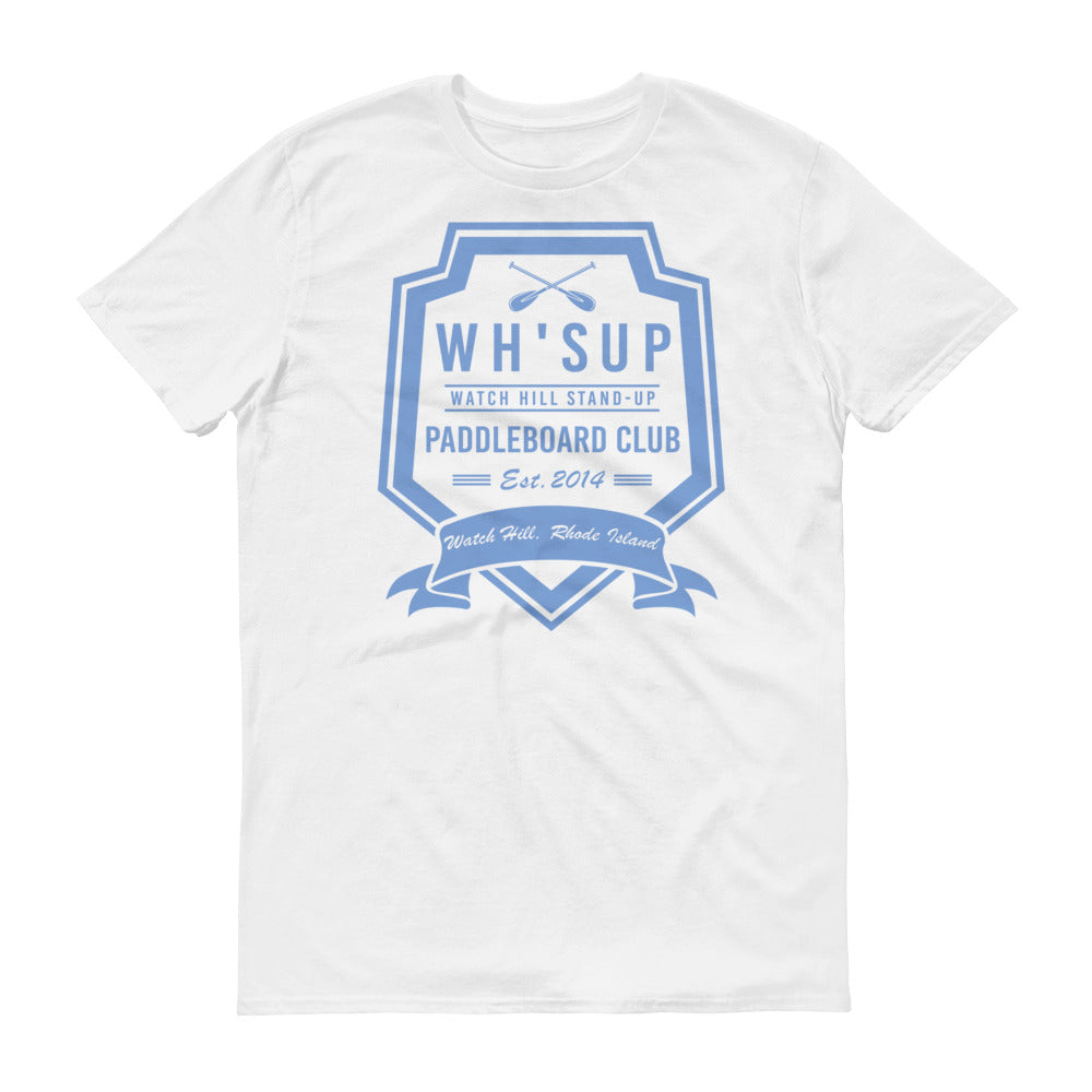 Watchill'n 'Paddle Board Club #2' - Short-Sleeve Unisex T-Shirt (Blue) - Watchill'n