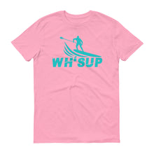 Load image into Gallery viewer, Watchill&#39;n &#39;WH-SUP Paddle Boarding&#39; - Short-Sleeve Unisex T-Shirt (Turquoise) - Watchill&#39;n