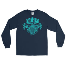 Load image into Gallery viewer, Watchill&#39;n &#39;Paddle Board Club&#39; - Long-Sleeve T-Shirt (Turquoise) - Watchill&#39;n