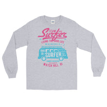 Load image into Gallery viewer, Watchill&#39;n &#39;Team Surfer&#39; - Long-Sleeve T-Shirt (Pink) - Watchill&#39;n