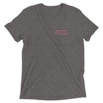 Watch Hill Surf Co. 'Parallel Boards' Unisex Short sleeve t-shirt (Pink) - Watch Hill RI t-shirts with vintage surfing and motorcycle designs.