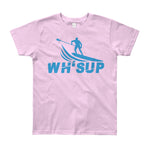 Watchill'n® 'WH-SUP Paddle Boarding' - Youth Short Sleeve T-Shirt (Blue) - Watchill'n