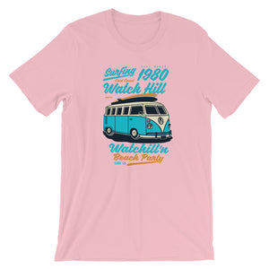 Watchill'n 'Beach Party' - Short-Sleeve Unisex T-Shirt (Turquoise) - Watchill'n