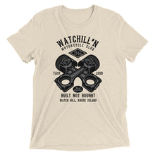 Load image into Gallery viewer, Watchill’n ‘Built Not Bought’ Unisex Short sleeve t-shirt (Black/Grey) - Watchill&#39;n