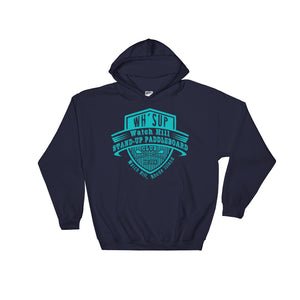 Watchill'n 'Paddle Board Club' - Hoodie (Turquoise) - Watchill'n