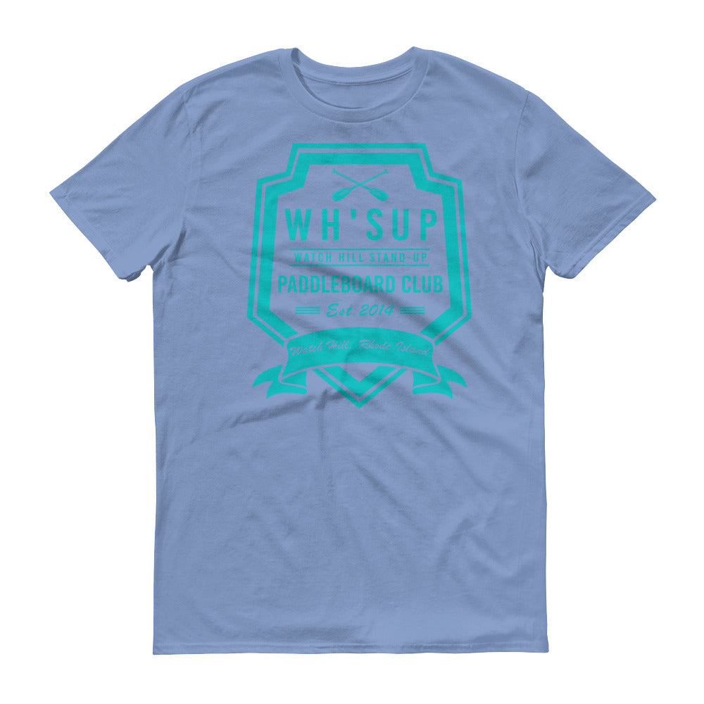 Watchill'n 'Paddle Board Club #2' - Short-Sleeve Unisex T-Shirt (Turquoise) - Watchill'n