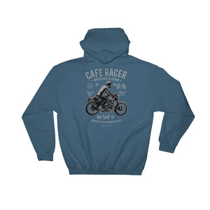 Watchill'n 'Cafe Racer' - Hooded Sweatshirt (Grey) - Watchill'n