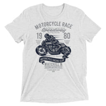 Load image into Gallery viewer, Watchill’n ‘Speedway’ Unisex Short sleeve t-shirt (Grey) - Watchill&#39;n