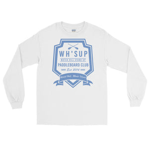 Watchill'n 'Paddle Board Club #2' - Long-Sleeve T-Shirt (Lt. Blue) - Watchill'n