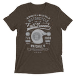 Watchill’n ‘Full Speed’ Unisex Short sleeve t-shirt (Grey) - Watchill'n