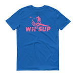 Watchill'n 'WH-SUP Paddle Boarding' - Short-Sleeve Unisex T-Shirt (Pink) - Watchill'n