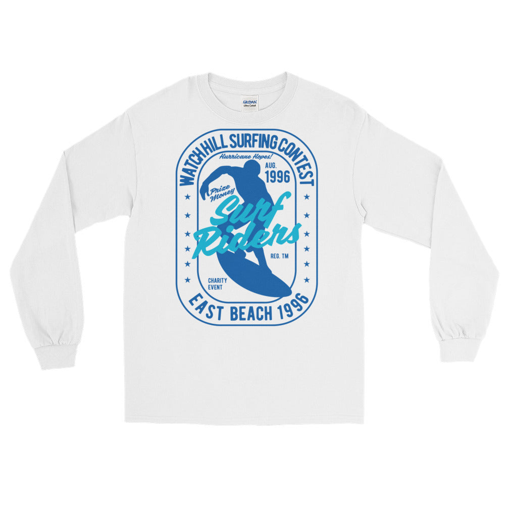 Watchill'n 'Surf Rider' - Long-Sleeve T-Shirt (Navy) - Watchill'n