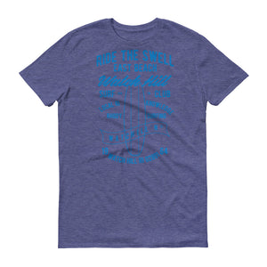 Watchill'n 'Ride the Swell' - Short-Sleeve Unisex T-Shirt (Blue) - Watchill'n