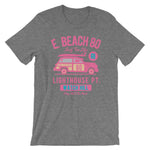Watchill'n 'Beach Buggy' - Short-Sleeve Unisex T-Shirt (Pink/Turquoise) - Watchill'n