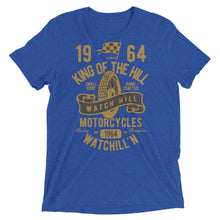 Load image into Gallery viewer, Watchill’n ‘King of the Hill’ Unisex Short sleeve t-shirt (Gold/Black) - Watchill&#39;n