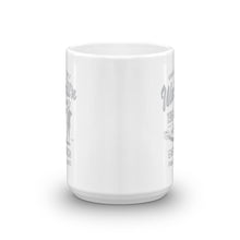 Load image into Gallery viewer, Watchill&#39;n &#39;Surfs Up&#39; Ceramic Mug - (Grey) - Watch Hill RI t-shirts with vintage surfing and motorcycle designs.