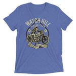 Watchill’n ‘Riders Club 2’ Unisex Short sleeve t-shirt (Creme/Dk Grey) - Watchill'n
