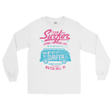Load image into Gallery viewer, Watchill&#39;n &#39;Team Surfer&#39; - Long-Sleeve T-Shirt (Pink) - Watchill&#39;n
