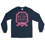 Watchill'n 'Paddle Board Club #2' - Long-Sleeve T-Shirt (Pink) - Watchill'n