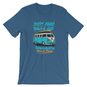 Watchill'n 'Beach Party' - Short-Sleeve Unisex T-Shirt (Turquoise) - Watchill'n