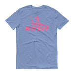 Watchill'n 'WH-SUP Paddle Boarding' - Short-Sleeve Unisex T-Shirt (Pink) - Watchill'n