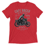 Watchill’n ‘Cafe Racer’ Unisex Short sleeve t-shirt (Grey/Black) - Watchill'n