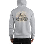 Watchill’n ‘Riders Club’ Unisex Hoodie - Watch Hill RI t-shirts with vintage surfing and motorcycle designs.