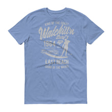 Load image into Gallery viewer, Watchill&#39;n &#39;Surf&#39;s Up&#39; - Short-Sleeve Unisex T-Shirt (Grey) - Watchill&#39;n