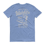 Watchill'n 'Surf's Up' - Short-Sleeve Unisex T-Shirt (Grey) - Watchill'n