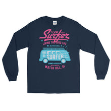 Load image into Gallery viewer, Watchill&#39;n &#39;Team Surfer&#39; - Long-Sleeve T-Shirt (Pink) - Watchill&#39;n
