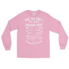 Load image into Gallery viewer, Watchill&#39;n &#39;Ride the Swell&#39; - Long-Sleeve T-Shirt (White) - Watchill&#39;n