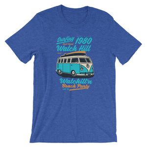 Watchill'n 'Beach Party' - Short-Sleeve Unisex T-Shirt (Turquoise) - Watchill'n