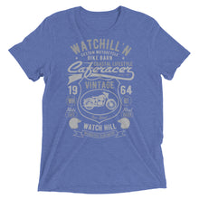 Load image into Gallery viewer, Watchill’n ‘Bike Barn’ Unisex Short sleeve t-shirt (Dk Grey/Grey) - Watchill&#39;n