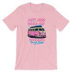 Watchill'n 'Beach Party' - Short-Sleeve Unisex T-Shirt (Pink) - Watchill'n