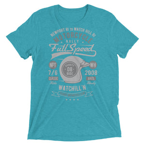 Watchill’n ‘Full Speed’ Unisex Short sleeve t-shirt (Grey) - Watchill'n