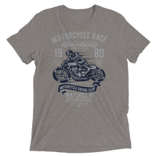 Load image into Gallery viewer, Watchill’n ‘Speedway’ Unisex Short sleeve t-shirt (Grey) - Watchill&#39;n