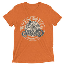 Load image into Gallery viewer, Watchill’n ‘Riders Club’ Unisex Short sleeve t-shirt (Tan) - Watchill&#39;n