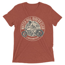 Load image into Gallery viewer, Watchill’n ‘Riders Club’ Unisex Short sleeve t-shirt (Tan) - Watchill&#39;n