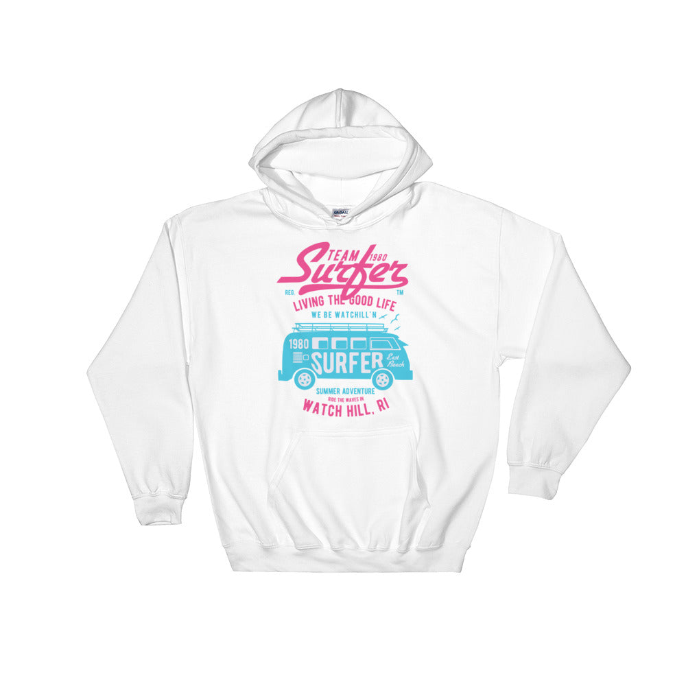 Watchill'n 'Team Surfer' - Hoodie (Pink) - Watchill'n