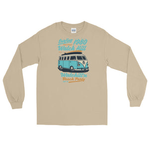 Watchill'n 'Beach Party' - Long-Sleeve T-Shirt (Turquoise) - Watchill'n