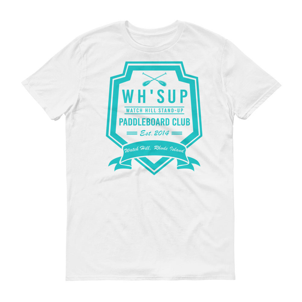 Watchill'n 'Paddle Board Club #2' - Short-Sleeve Unisex T-Shirt (Turquoise) - Watchill'n