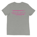 Watch Hill Surf Co. 'Parallel Boards' Unisex Short sleeve t-shirt (Pink) - Watch Hill RI t-shirts with vintage surfing and motorcycle designs.