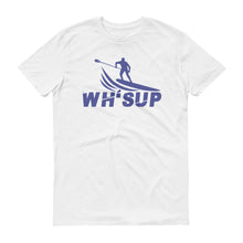 Load image into Gallery viewer, Watchill&#39;n &#39;WH-SUP Paddle Boarding&#39; - Short-Sleeve Unisex T-Shirt (Navy) - Watchill&#39;n