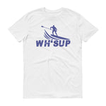 Watchill'n 'WH-SUP Paddle Boarding' - Short-Sleeve Unisex T-Shirt (Navy) - Watchill'n