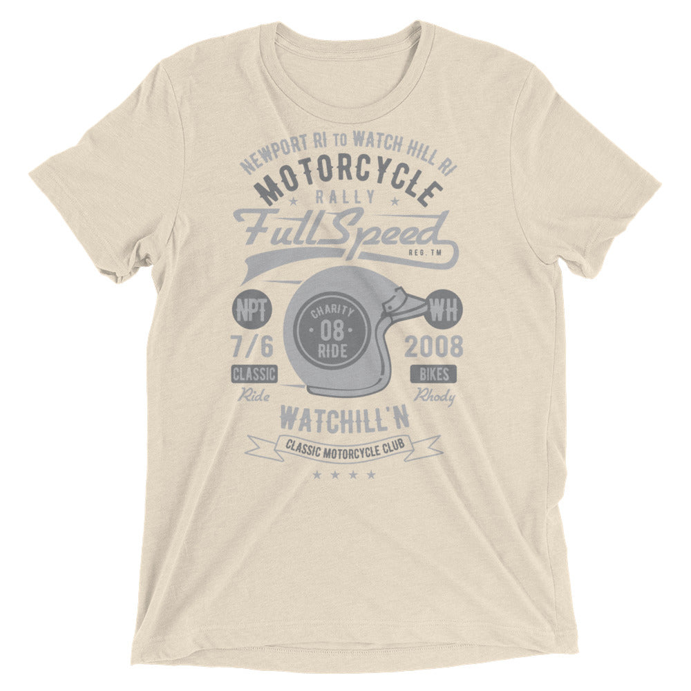 Watchill’n ‘Full Speed’ Unisex Short sleeve t-shirt (Grey) - Watchill'n